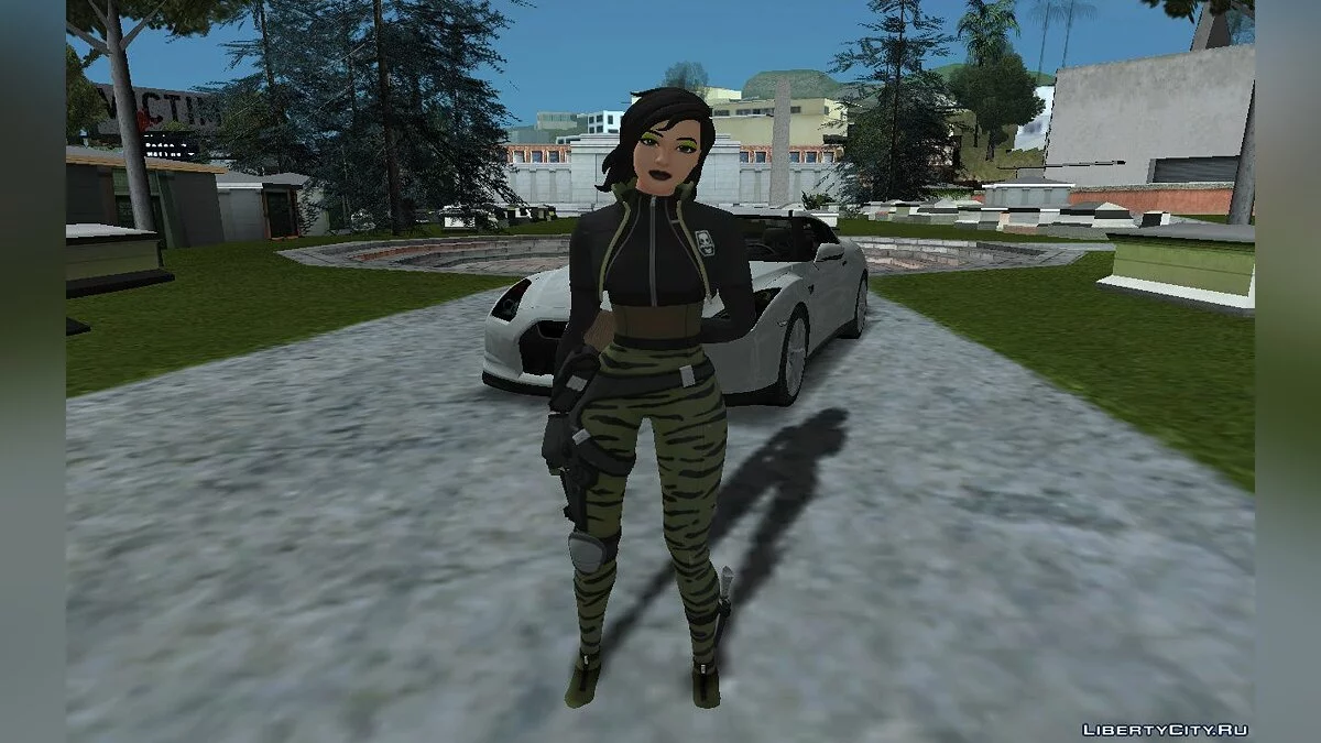 Сорана из Фортнайт / GTA San Andreas
