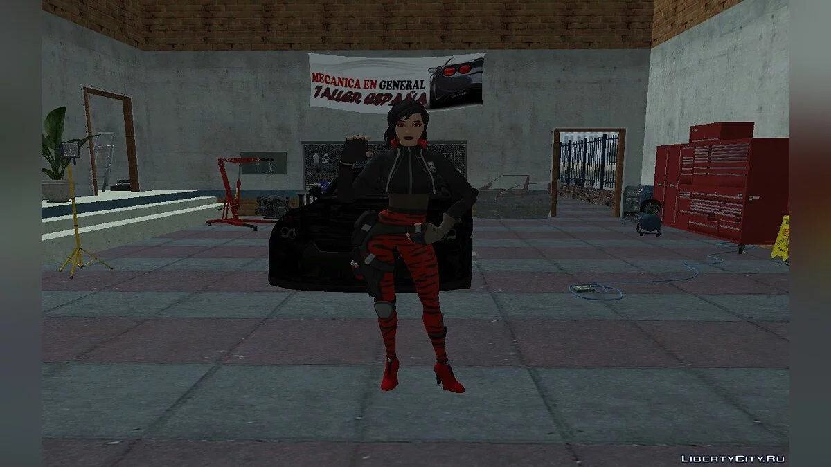 Сорана из Фортнайт / GTA San Andreas