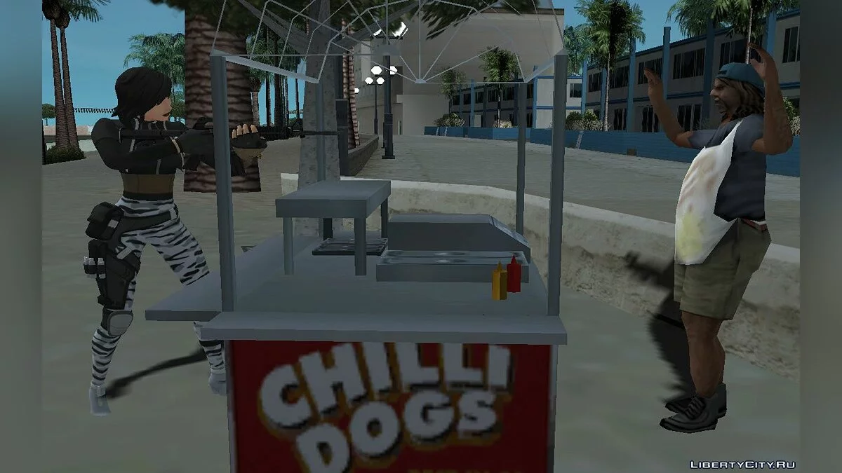 Сорана из Фортнайт / GTA San Andreas