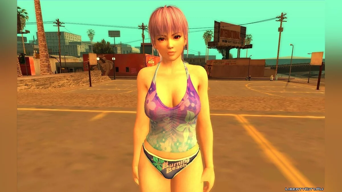 Аяне в купальнике / GTA San Andreas