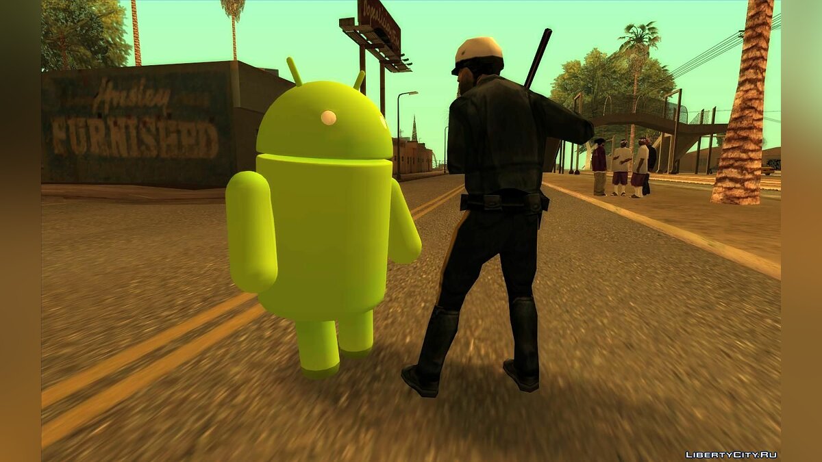 Скачать Android Robot для GTA San Andreas