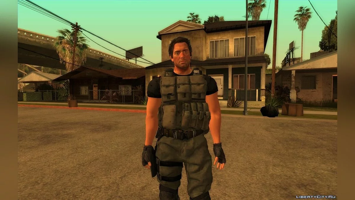 Артур Морган (стиль Карлоса) / GTA San Andreas