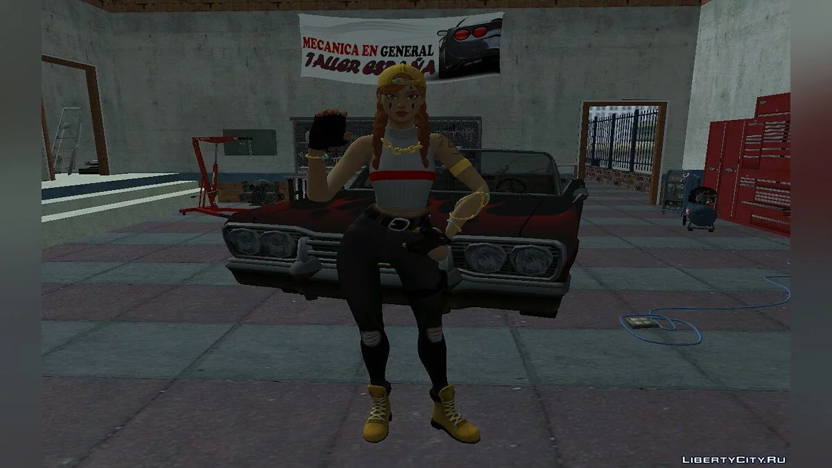 Аура из игры Фортнайт / GTA San Andreas