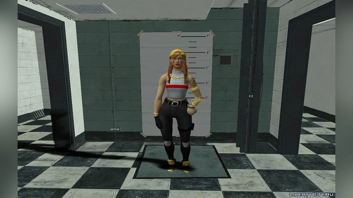 Аура из игры Фортнайт / GTA San Andreas