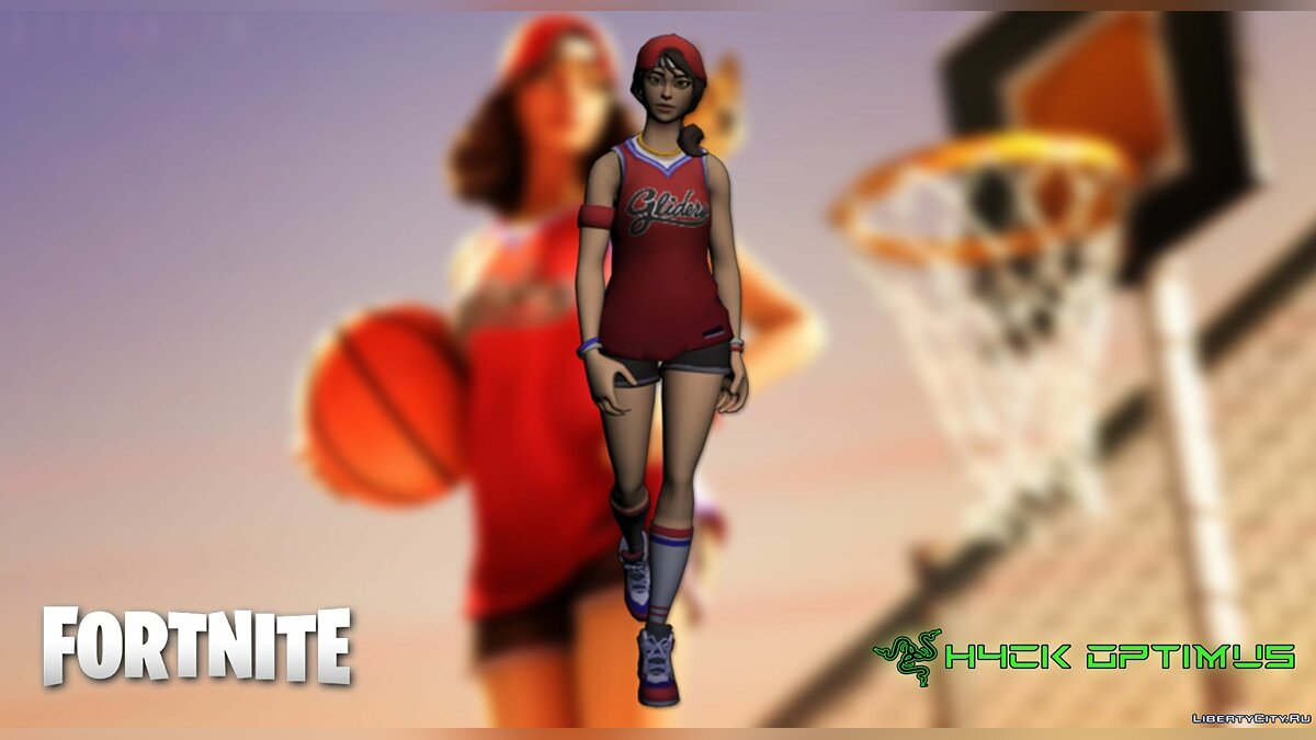 Замена basketgirl.dff в GTA San Andreas (1 файл)