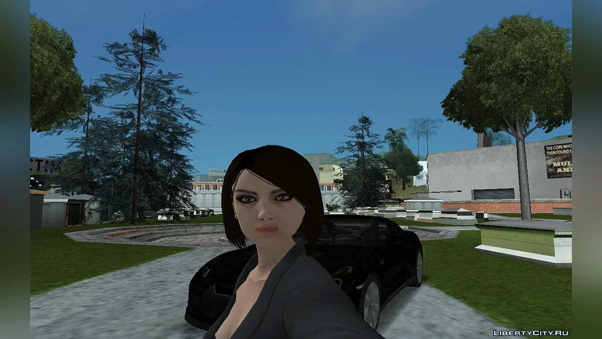Девушка-ассистент из GTA Online / GTA San Andreas