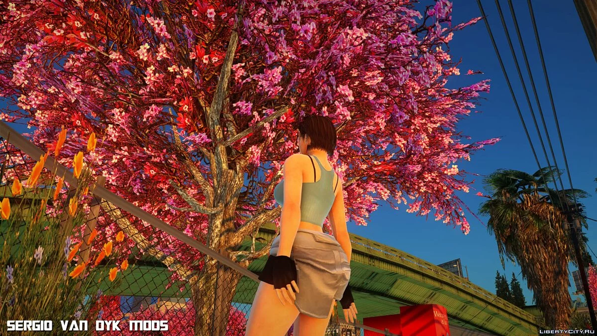 Джилл Валентайн (Касуми) из Resident Evil 3 / GTA San Andreas