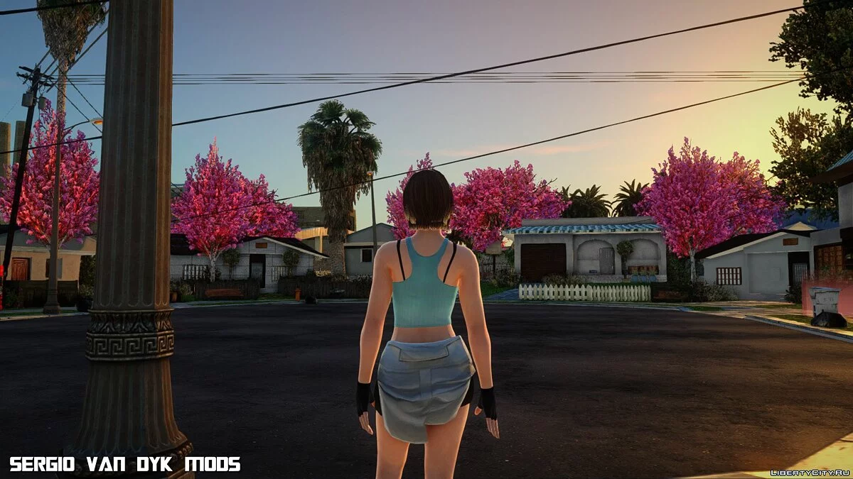 Джилл Валентайн (Касуми) из Resident Evil 3 / GTA San Andreas