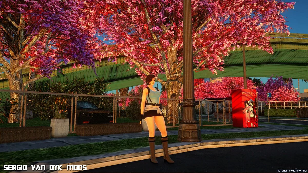 Джилл Валентайн (Касуми) из Resident Evil 3 / GTA San Andreas