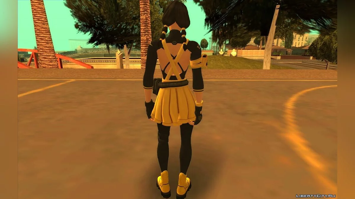 Fortnite Battle Royale Chic / GTA San Andreas
