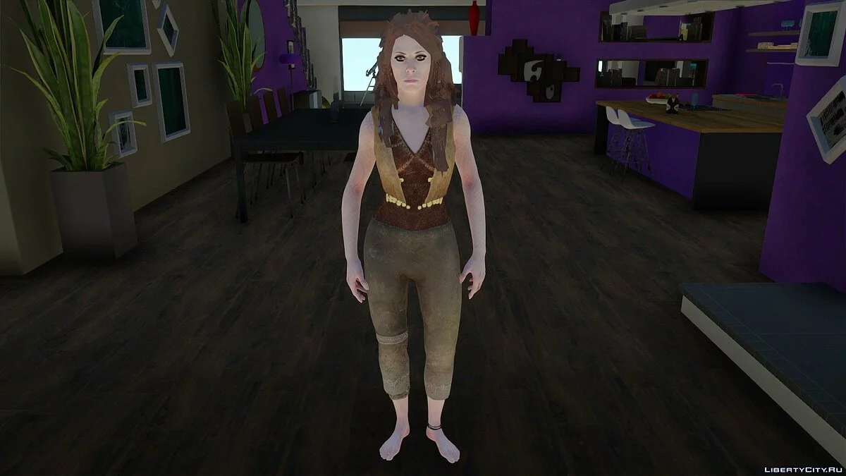 Фрея из God of War 4 / GTA San Andreas