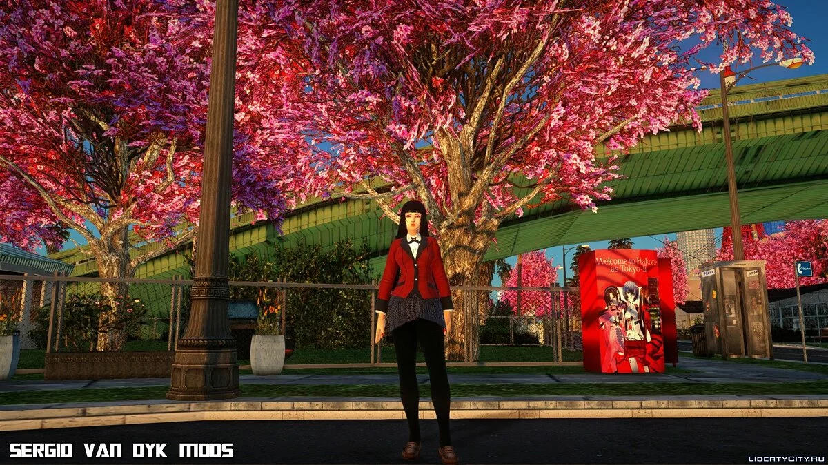 Юмэко Джабами из Kakegurui / GTA San Andreas