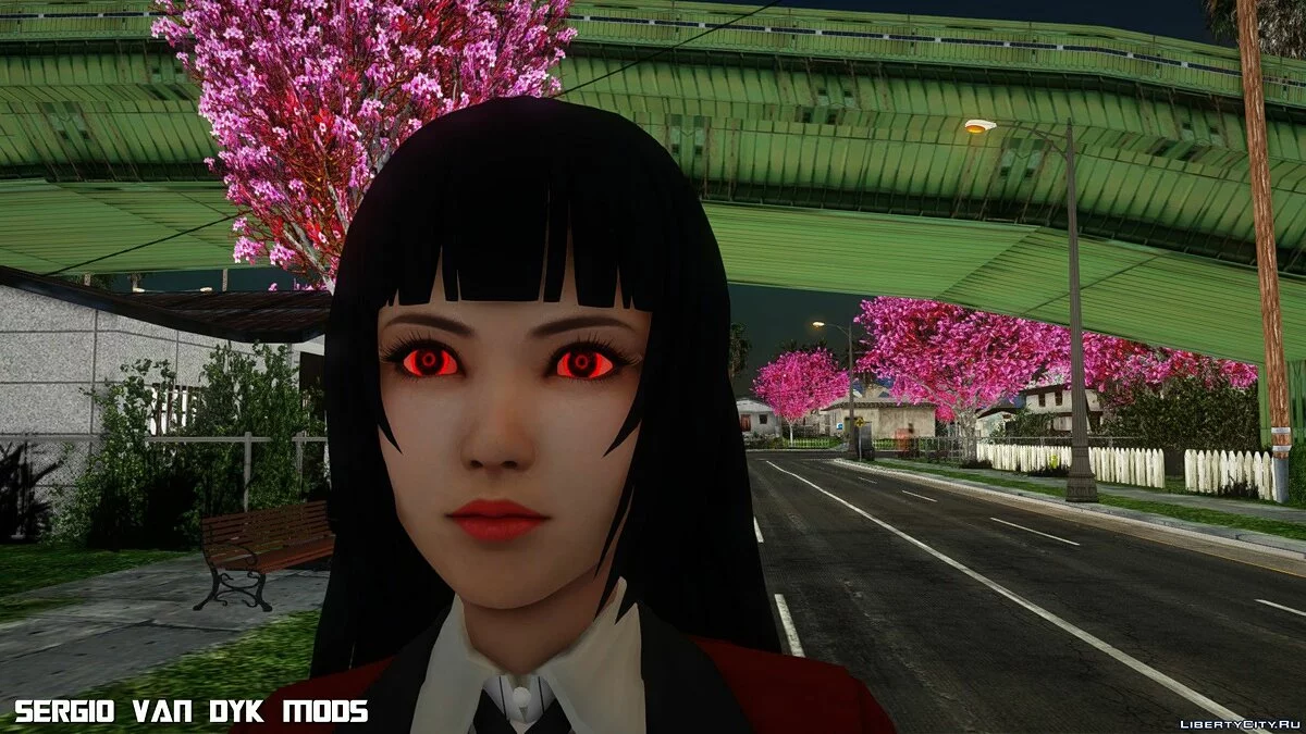 Юмэко Джабами из Kakegurui / GTA San Andreas