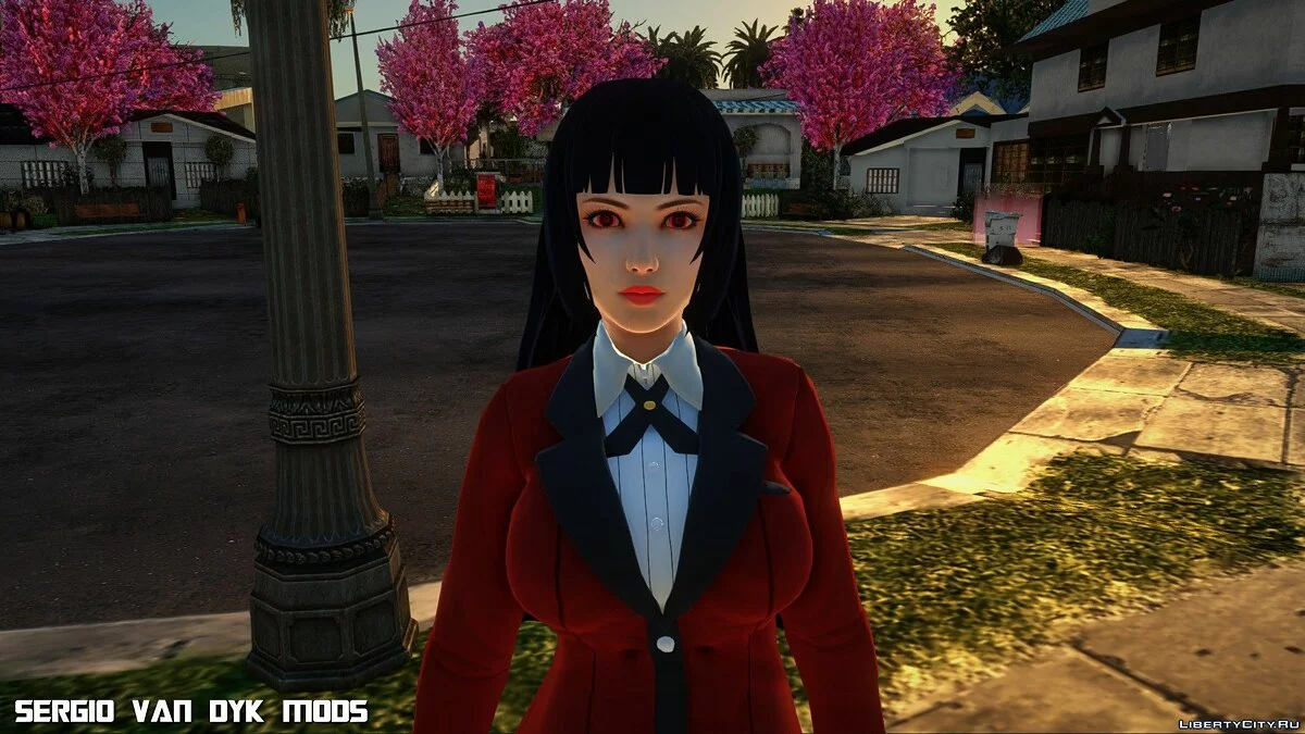 Юмэко Джабами из Kakegurui / GTA San Andreas