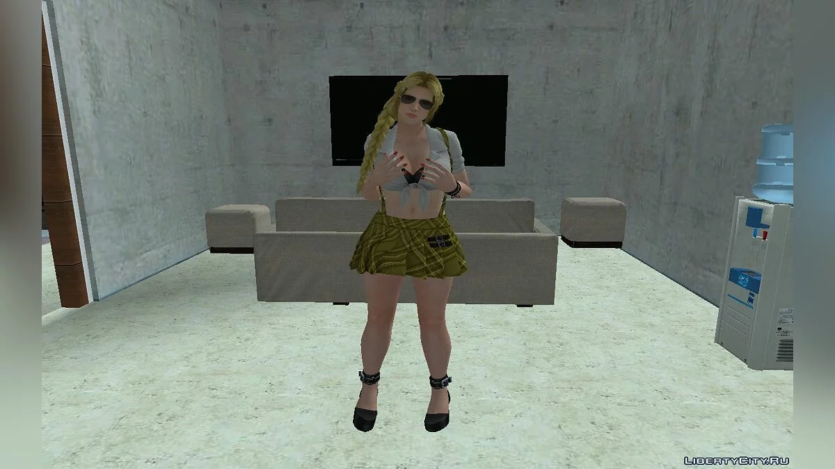 Хелена Дуглас из DOA школьница / GTA San Andreas