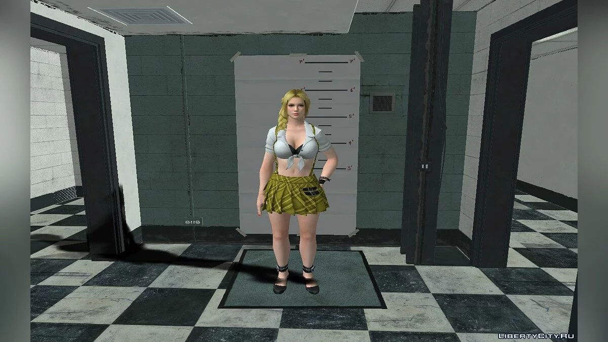 Хелена Дуглас из DOA школьница / GTA San Andreas