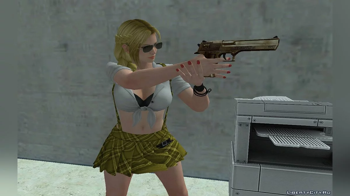 Хелена Дуглас из DOA школьница / GTA San Andreas