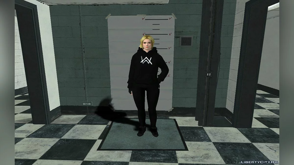 Хелена Дуглас из DOA в стиле Алана Уокера / GTA San Andreas