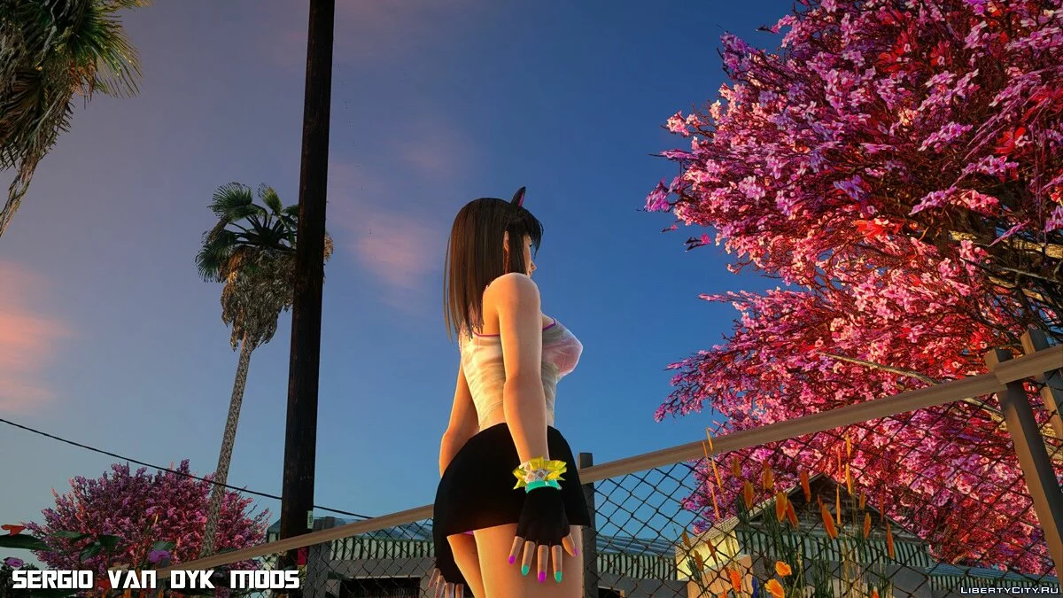 Хитоми в спортивной одежде / GTA San Andreas