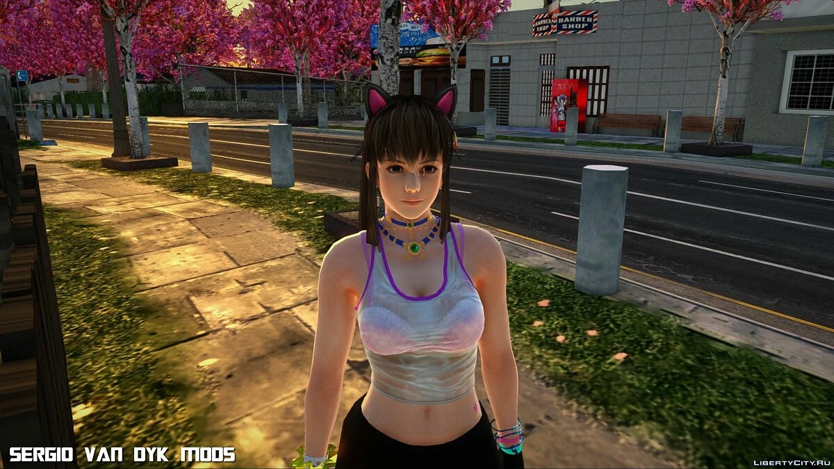 Хитоми в спортивной одежде / GTA San Andreas