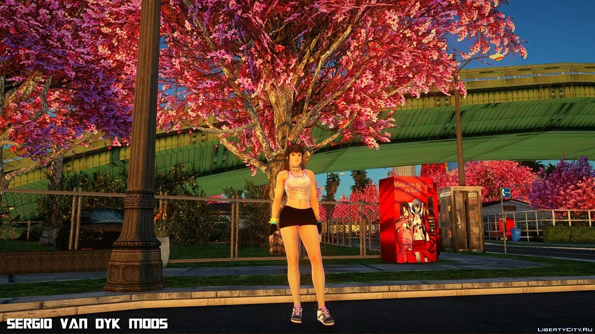 Хитоми в спортивной одежде / GTA San Andreas