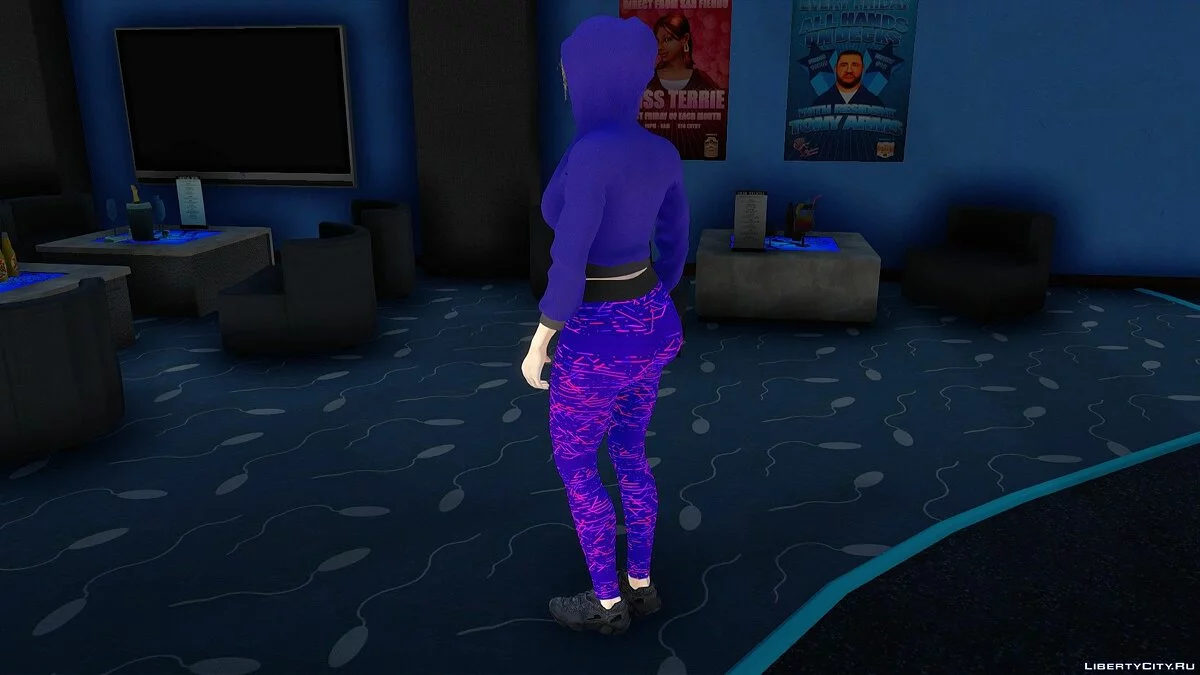 Клэр Редфилд в спортивной одежде / GTA San Andreas