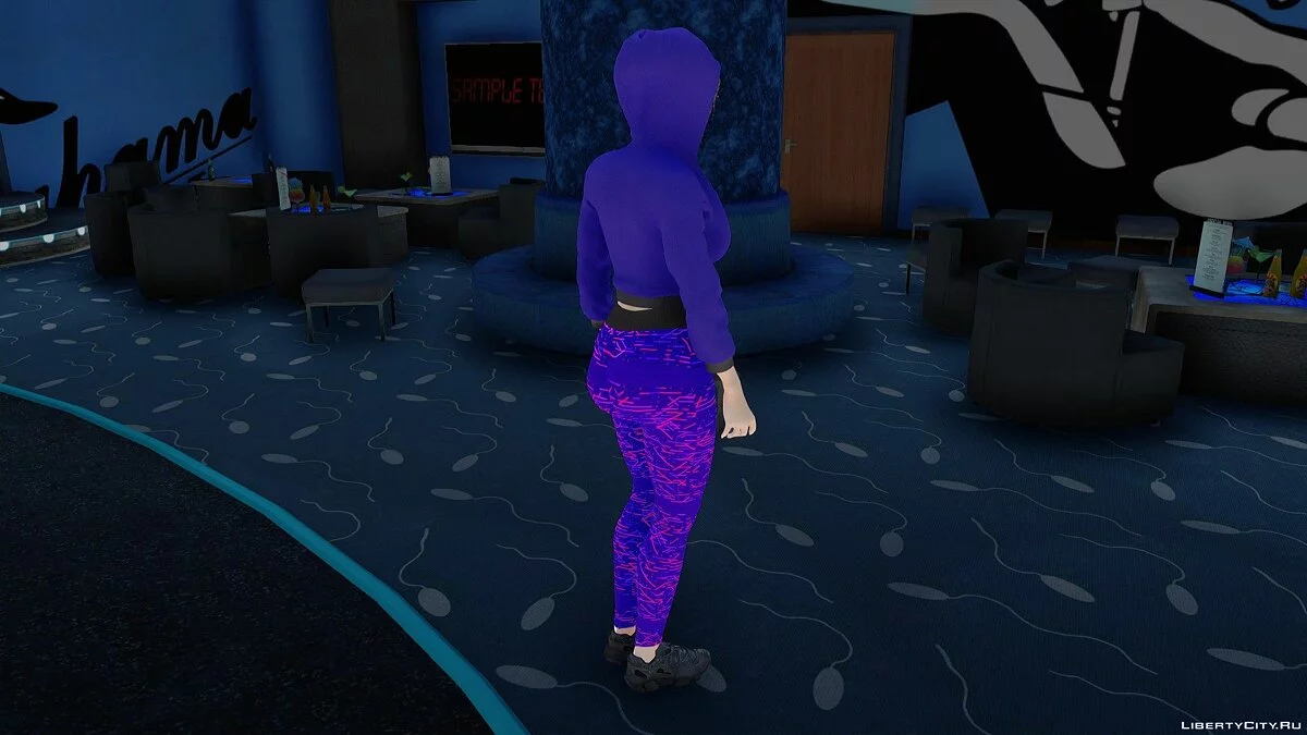 Клэр Редфилд в спортивной одежде / GTA San Andreas