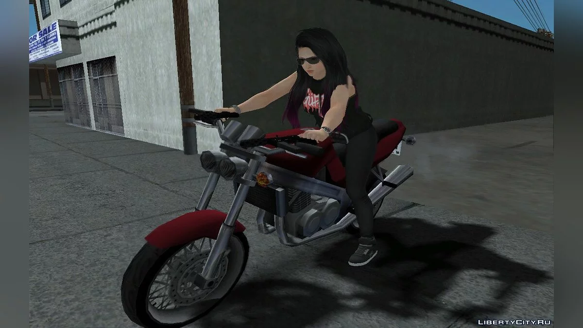 Кокоро из DOA в стильной повседневной одежде / GTA San Andreas