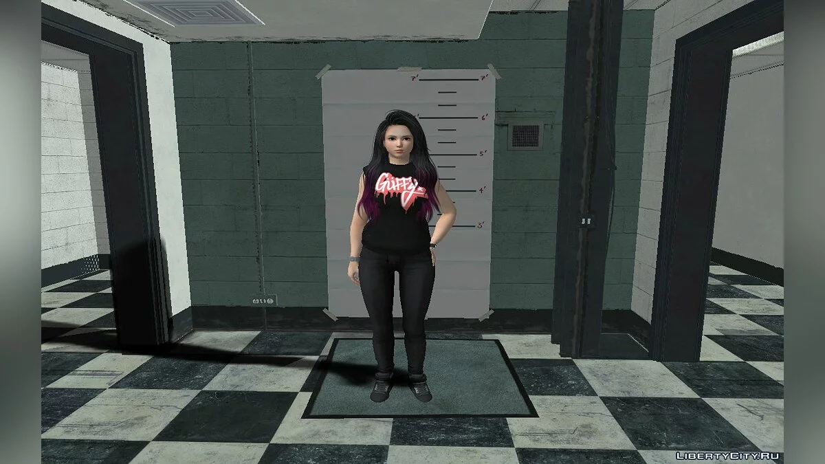 Кокоро из DOA в стильной повседневной одежде / GTA San Andreas