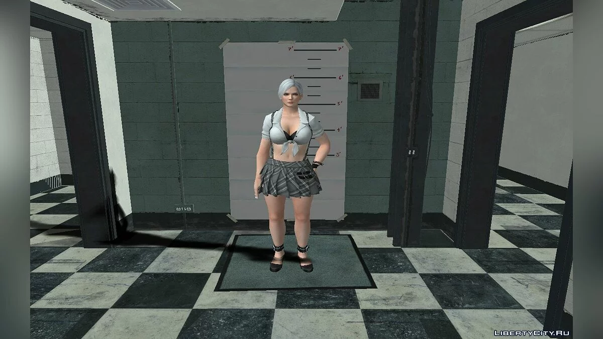 Кристи из DOA школьница / GTA San Andreas