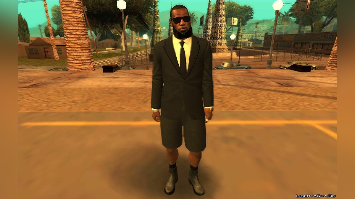 Скачать Леброн Джеймс для GTA San Andreas