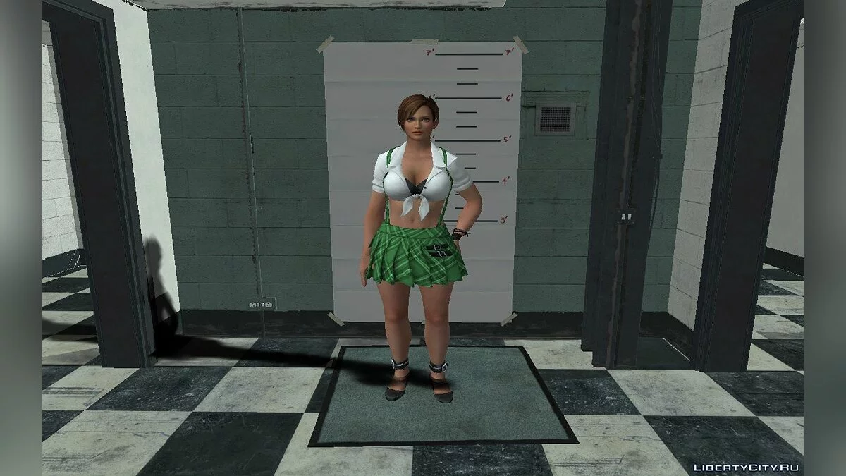 Лиза Хэмилтон из DOA школьница / GTA San Andreas