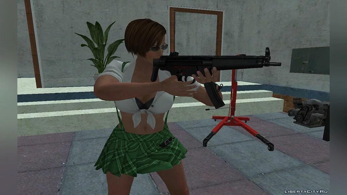 Лиза Хэмилтон из DOA школьница / GTA San Andreas