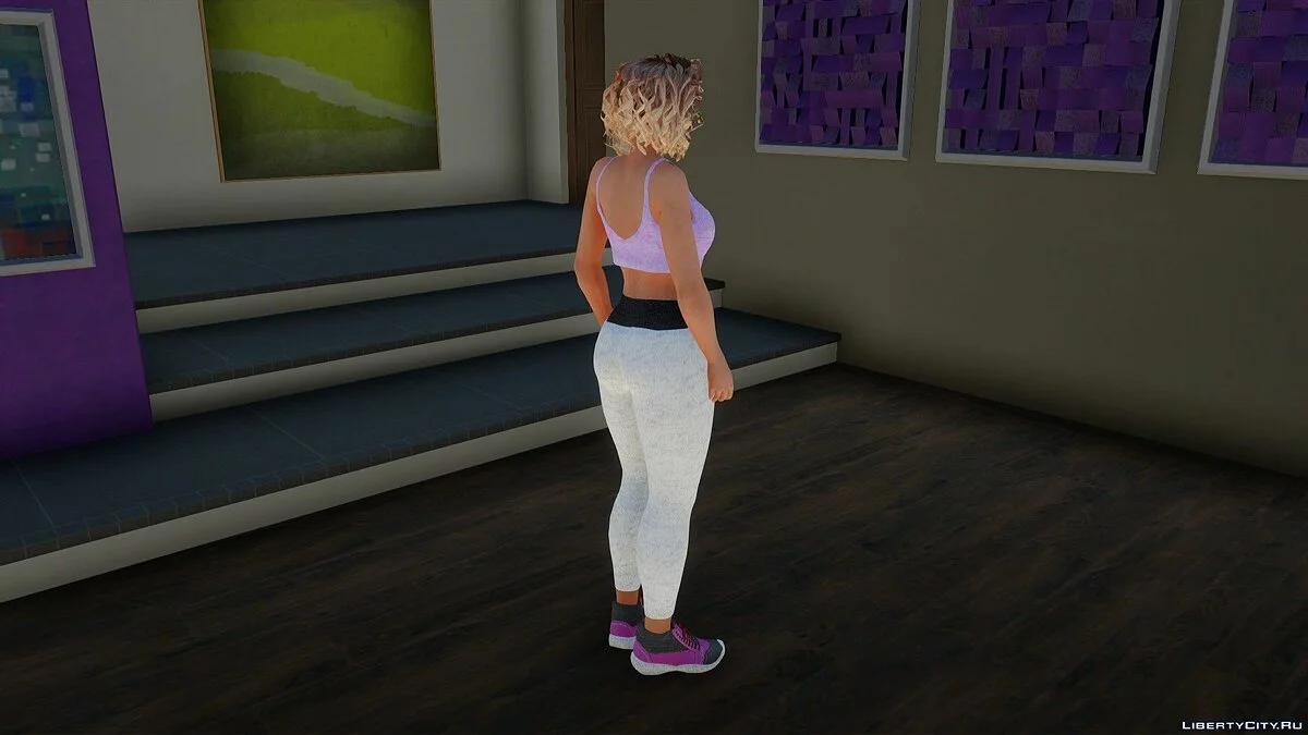 Лиза Хэмилтон в повседневной одежде v10 / GTA San Andreas