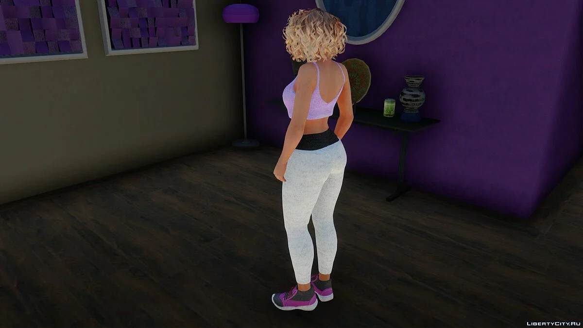 Лиза Хэмилтон в повседневной одежде v10 / GTA San Andreas