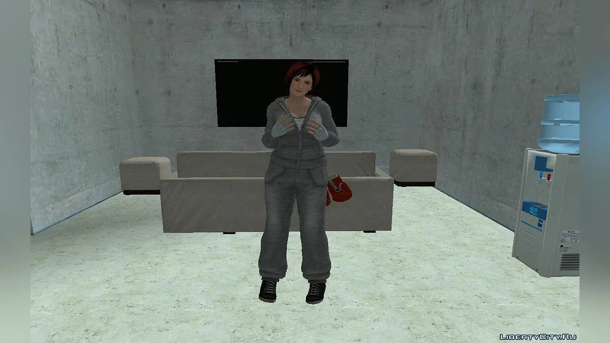 Мила из DOA5LR в костюме / GTA San Andreas
