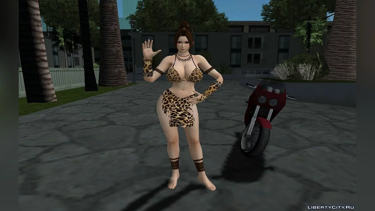 Мэй Ширануи из DOA  / GTA San Andreas