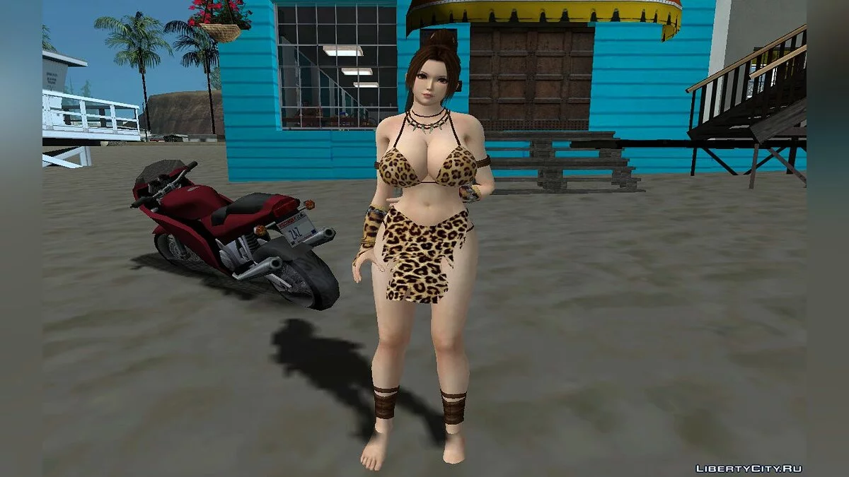 Мэй Ширануи из DOA  / GTA San Andreas