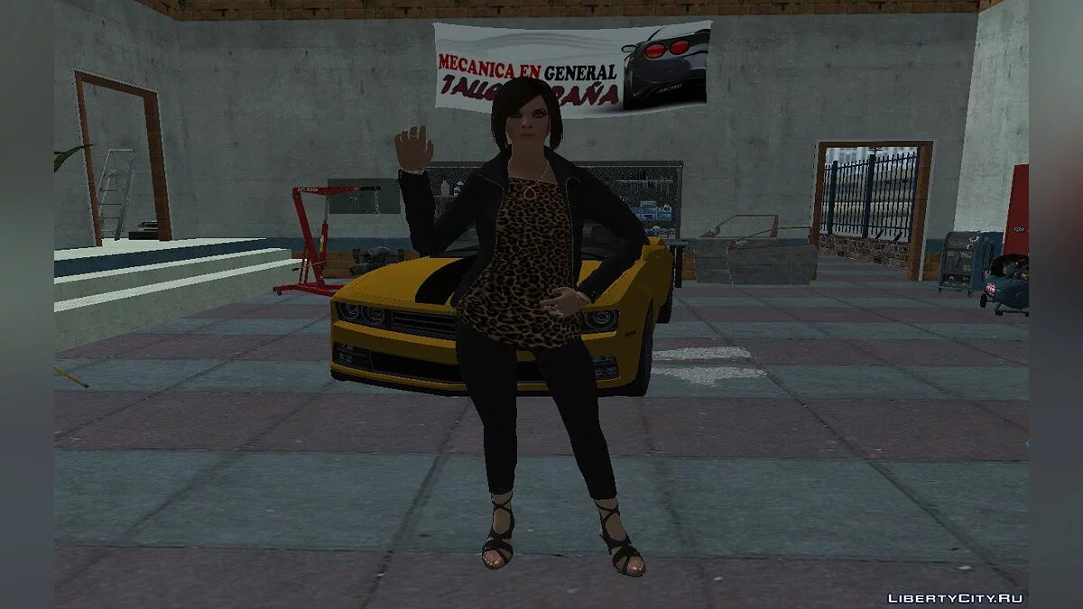 Наталья Зверовна из GTA 5 / GTA San Andreas
