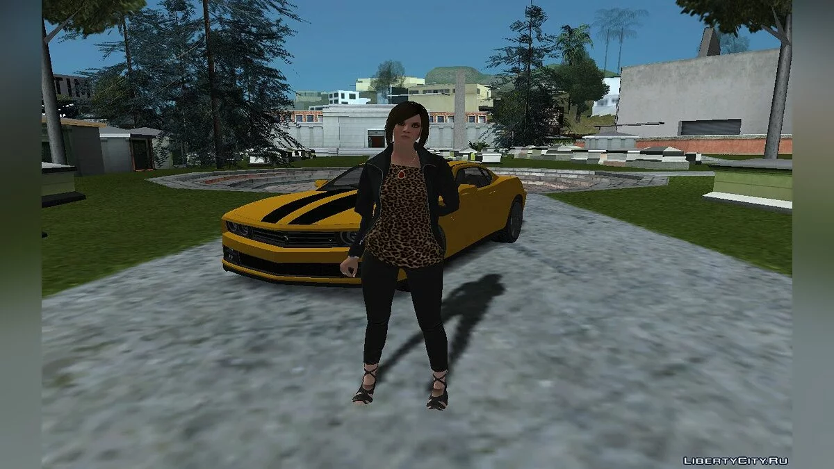 Наталья Зверовна из GTA 5 / GTA San Andreas
