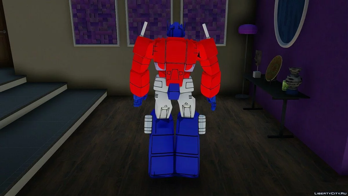 Оптимус Прайм из Transformers Devastation / GTA San Andreas