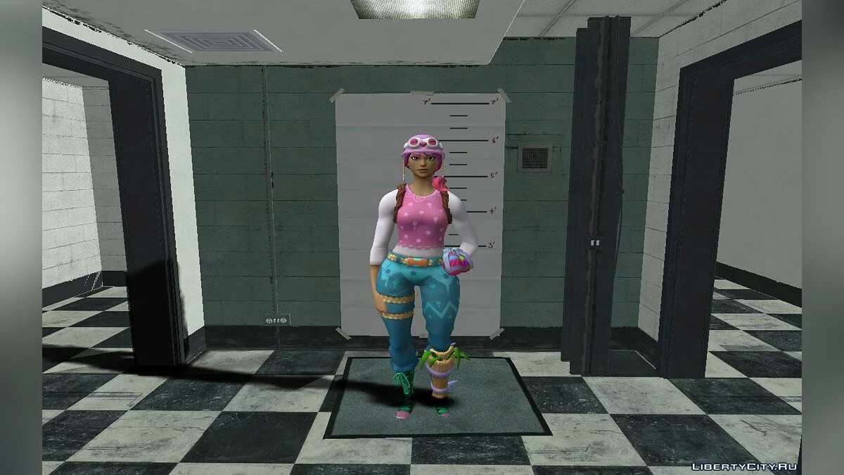 Пастель из игры Фортнайт / GTA San Andreas