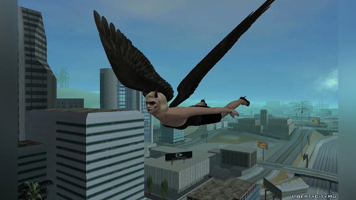 Рандомный скин девушки-блондинки из GTA Online (Хэллоуин) / GTA San Andreas
