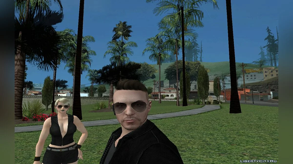 Рандомный скин из GTA Online #28 - Байкер-мафиози / GTA San Andreas
