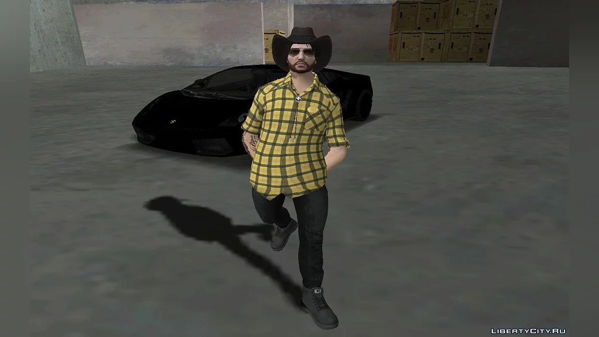 Рандомный скин из GTA Online #31 - Сельская одежда  / GTA San Andreas