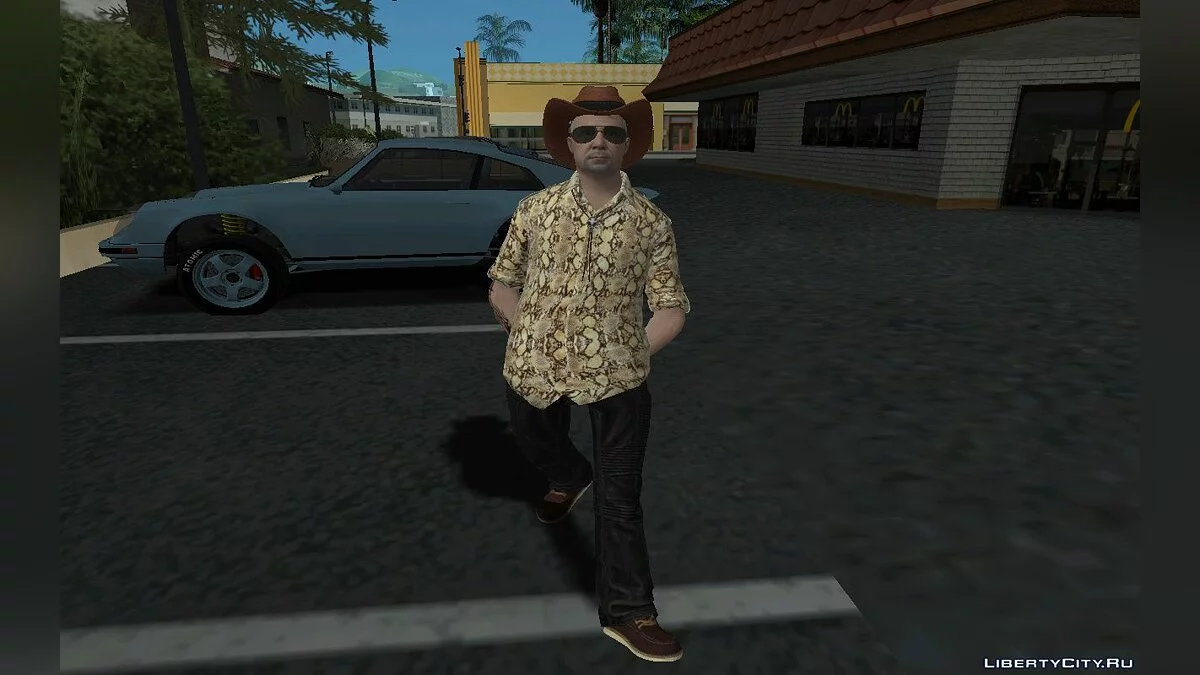 Рандомный скин из GTA Online #32 - Сельская одежда / GTA San Andreas
