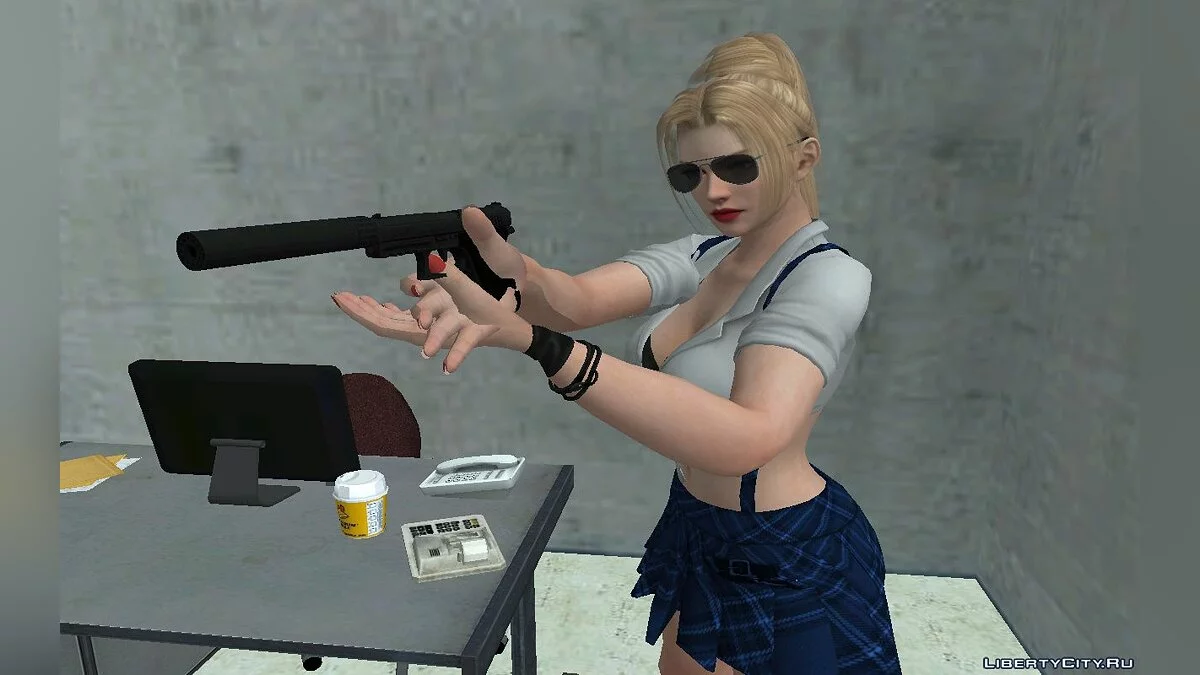 Рэйчел из DOA школьница / GTA San Andreas