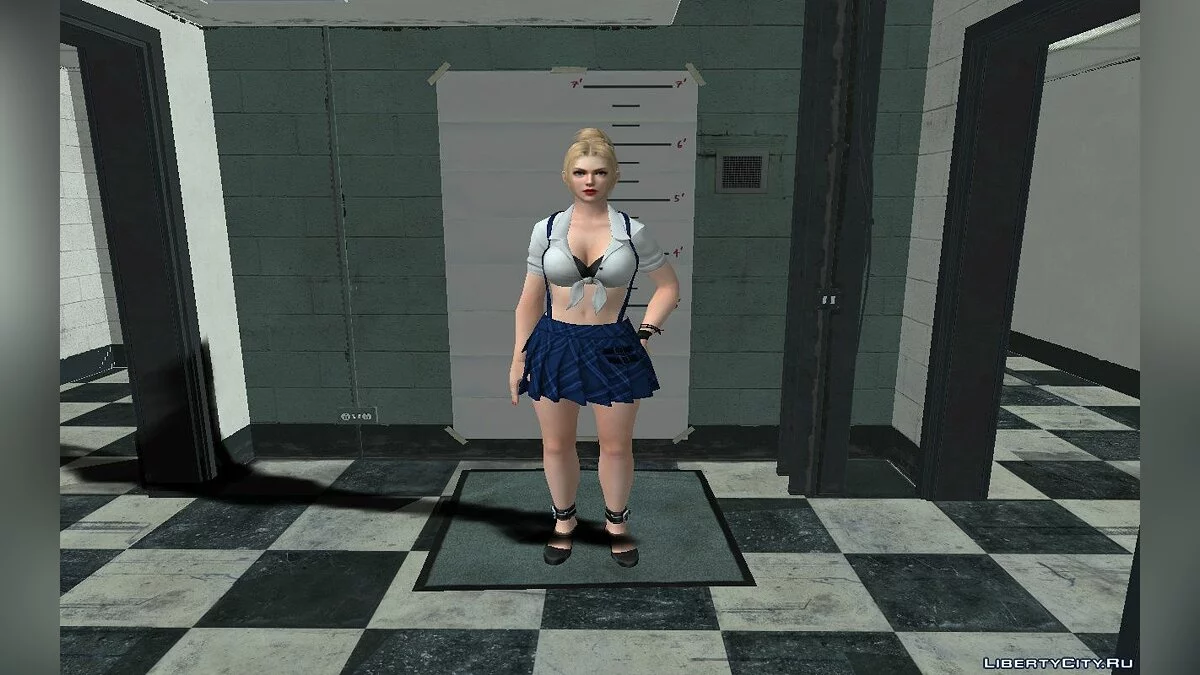 Рэйчел из DOA школьница / GTA San Andreas