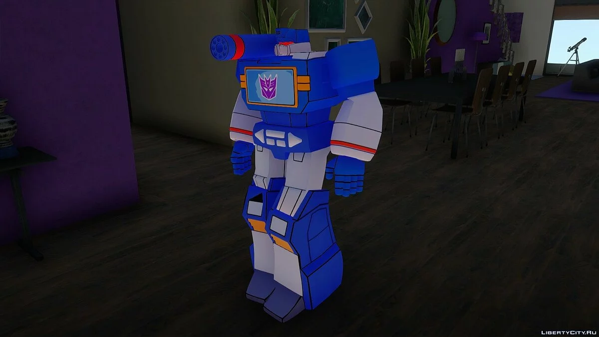 Саундвейв из Transformers Devastation / GTA San Andreas