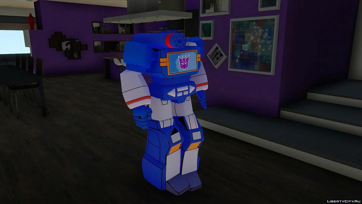 Саундвейв из Transformers Devastation / GTA San Andreas